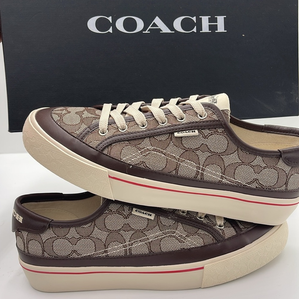 Coach Men's CITYSOLE PLATFORM Sneakers 
OAK/SADDLE
C5931 QGB 10011275JAX - Picture 15 of 16
